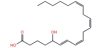 (6E,8Z,11Z,14Z)-5-Hydroxy-6,8,11,14-eicosatetraenoic acid